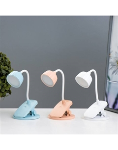 Настольная лампа «Дженер» LED 2 Вт USB АКБ МИКС 9×9×22 см Risalux