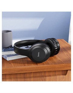 Наушники беспроводные, полноразмерные, Hoco W30, Bluetooth 5.0, с шумоподавлением, с микрофоном, 300 мАч, чёрные