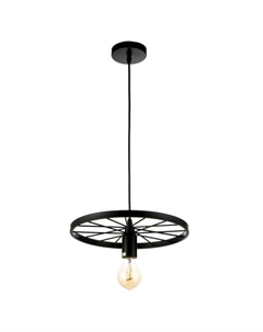 Светильник 1251/1BK E27 40 Вт черный 30×30×10-110 см Bayerlux