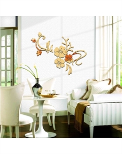 Набор наклеек интерьерных «Цветы», декор настенный, панно, 124×165 см Take it easy