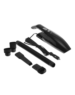 Пылесос автомобильный, 5 насадок, 100 Вт, 12 В, черный Cartage