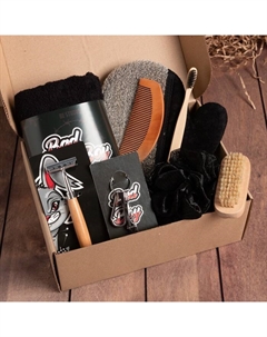 Набор подарочный Bad boy, полотенце 50х90 см и аксессуары Этель