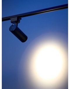 Трековый светильник Luazon TSL-019, 15 Вт, 1200 Лм, 2700-6500К, управление с пульта, чёрный, 3 режима свечения Luazon lighting