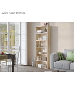 Шкаф – стеллаж «. Лофт», 5 полок, 600×240×1810 мм, цвет дуб сонома Клик мебель