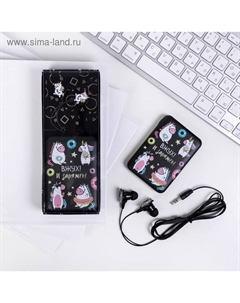 Подарочный набор «Единорог», наушники вакуумные, внешний аккумулятор 5000 mAh Сима-ленд