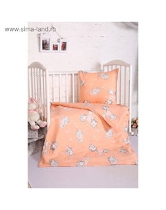 Постельное бельё ясельное «Крошка Я. Мамонтенок», бязь Атра