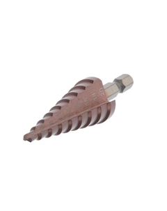 Сверло ступенчатое, HSS-Co, шестигранный хвостовик, 4 - 20 мм Tundra