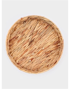 Корзинка для подачи «Камыш», d=28 см, из соломы Доляна