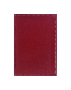 Ежедневник недатированный А5, 160 листов «Небраска», бордовый Calligrata