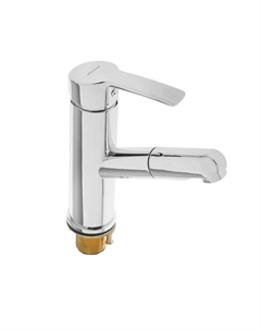 Смеситель для раковины Accoona A9290-1, однорычажный, с выдвижным изливом