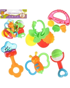 Погремушки «Звонкая радость», от 3 мес., 5 шт. Крошка я