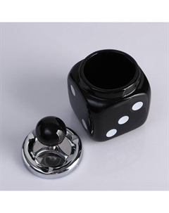 Пепельница для дома бездымная «Кости игральные», для сигарет и стиков, 9×15 см Сима-ленд