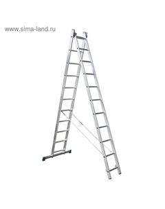 Универсальная лестница CORDA 2×11 Krause