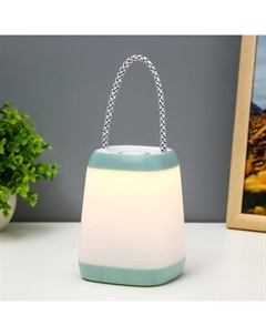 Ночник "Навигатор" LED, 3Вт, 3 режима, 3ААА голубой 9х7х2,5 см Risalux