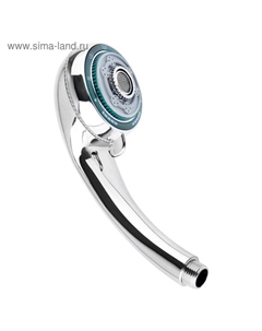 Лейка для душа Accoona A325, 3 режима, корпус пластик, цвет хром
