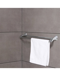Держатель для полотенец двойной, 60 см, A11107, хром Accoona