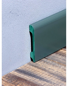 Плинтус напольный «» 8 UHD 05/80, 13×80×2400 мм, цвет олива зеленая Солид