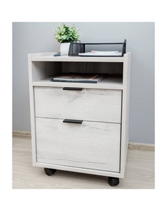 Тумба офисная «Флекс 28», 450×450×620 мм, цвет дуб шавиниган Глазов