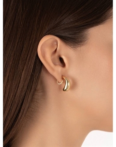 Клипсы для ушей «Тренд» капли, цвет золото Qf