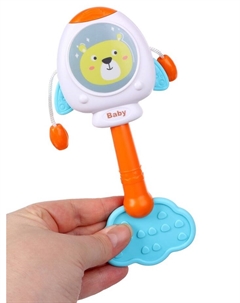 Погремушка с прорезывателями "Ракета" Крошка я