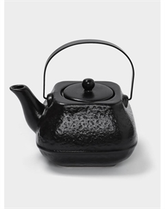 Чайник заварочный Black Swan, с ситом, 850 мл, керамика, чёрный Magistro