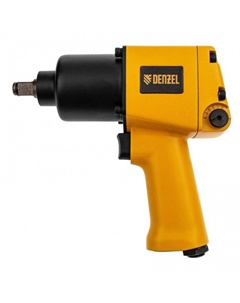 Гайковерт пневм. ударный 57473, алюм. корпус, набор гол. 8 шт., 7000 об/мин, 868 Нм Denzel