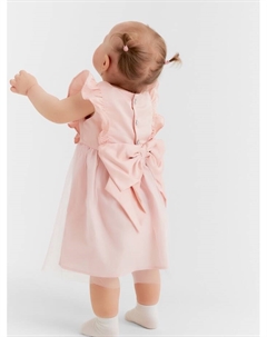 Платье для девочки «», рост 86-92 см, персиковое Крошка я