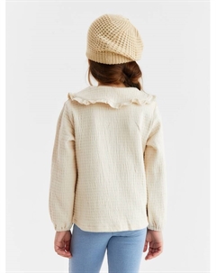 Рубашка для девочки, размер 30 (98-104 см), цвет молочный Kaftan