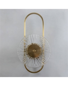 Бра «Дасти» LED 12 Вт 3000К золото 20×5×36 см Bayerlux