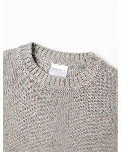 Джемпер Melange, рост 68-74 см, серый Крошка я
