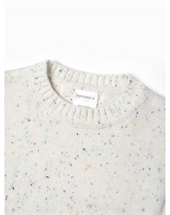 Джемпер Melange, рост 68-74 см, белый Крошка я