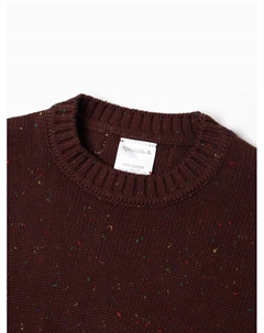 Джемпер Melange, рост 74-80 см, коричневый Крошка я