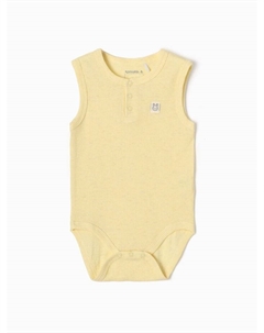 Боди без рукавов Melange, рост 68-74, жёлтое Крошка я