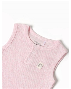 Боди без рукавов Melange, рост 86-92, розовый Крошка я