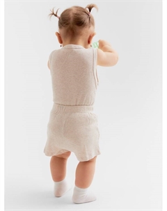 Шорты «» Melange, рост 62-68, бежевые Крошка я