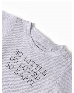 Песочник Melange, рост 86-92, серый Крошка я