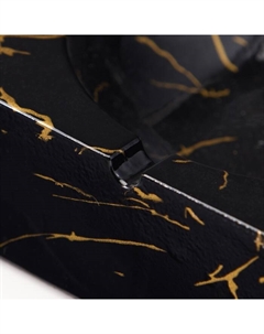 Пепельница для дома «Мрамор», для сигарет и стиков, 12.6×4.1 см, керамика Сима-ленд