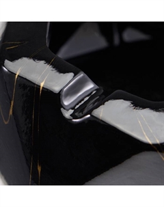 Пепельница для дома «Мрамор», для сигарет и стиков, 13.7×5.5 см, керамика Сима-ленд