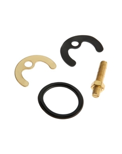 Смеситель для кухни ZEIN, кран-букса пластик 1/2", без подводки, хром Zein