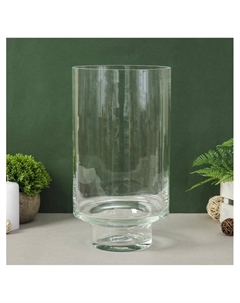 Ваза «Лола», 4.9 л, h=30 см, d=18 см, толщина стекла 3.5 мм, прозрачная Evis