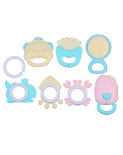 Погремушки с прорезывателем «Нежность», набор 5 шт. Крошка я