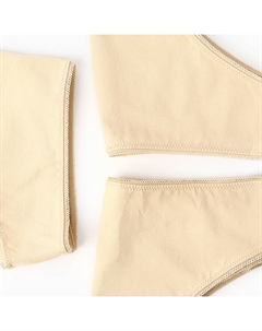 Набор женских трусов бразилиана (3 шт), цвет обжаренный миндаль, размер 48 (L) Mark formelle