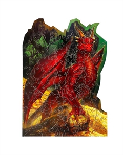 Пазл фигурный «Дракон», 106 деталей Puzzle