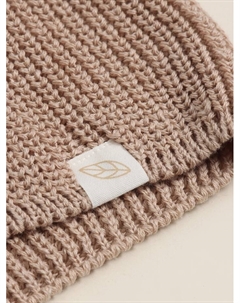 Кардиган вязаный с капюшоном SL Home, рост 80-86 см, песочный Sima-land home