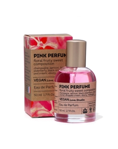 Парфюмерная вода женская Vegan Love Studio Pink Perfume, 50 мл (по мотивам Pink Molecule 090 09 (Zarkoperfume) Delta parfum