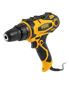 Дрель-шуруповерт 26201, сетевая Sd=300-10 Denzel