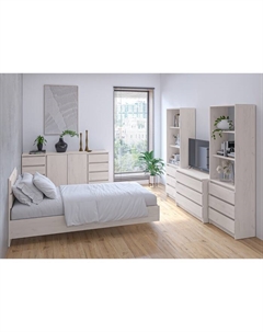 Комод для хранения «. Зара», 1310×440×870 мм, цвет крафт белый Клик мебель