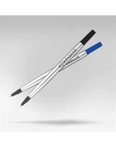 Стержень д/ручки-роллера Cartridge Quink, синий, тонкий 0.5мм, 1950322 Parker