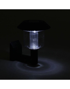 Садовый светильник «Ретро», уличный, на солнечной батарее, 9×9×12.5 см, 1 LED, свечение белое Luazon lighting