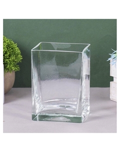 Ваза «Доминик», 700 мл, 7.5×10×14.5 см, стекло, прозрачная Evis